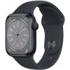 Apple Watch Series 8 41mm Midnight Aluminum Case with Midnight Sport Band